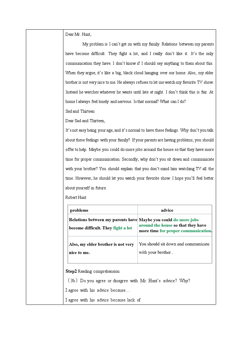 Unit 4 Why don't you talk to your parents （第2课时）课件（送教案练习）02