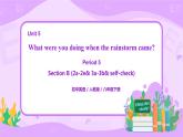Unit 5 What were you doing when the rainstorm came （第5課時）課件（送教案練習）
