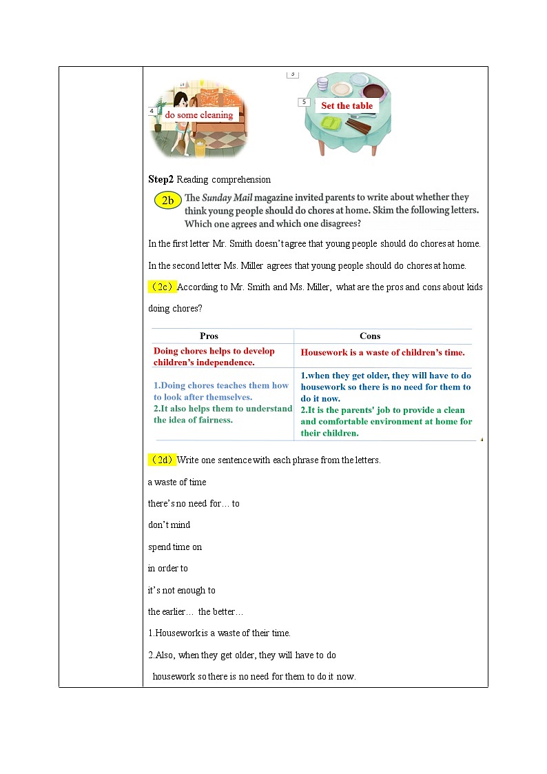 Unit 3  Could you please clean your room （第5课时） 课件（送教案练习）02