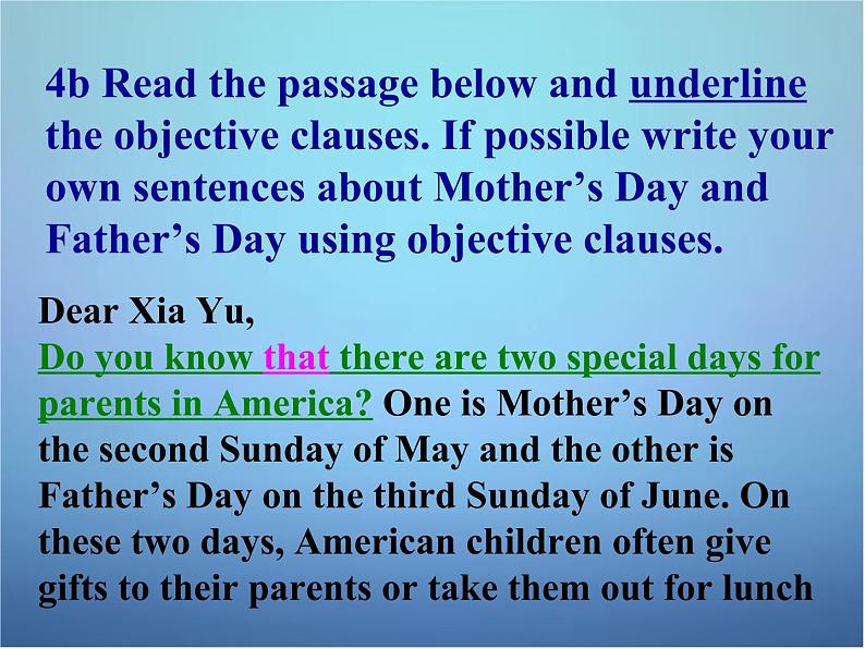 湖北省北大附中武汉为明实验学校九年级英语全册 Unit 2 I think that mooncakes are delicious Section A课件4 （新版）人教新目标版07