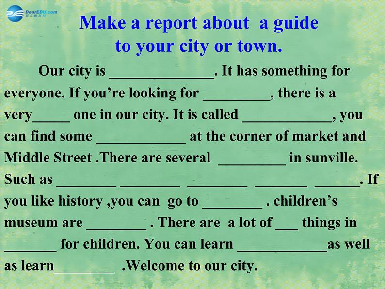 2014秋九年级英语全册 Unit 3 Could you please tell me where the restrooms are？Section B（1a-1e）课件 （新版）人教新目标版02