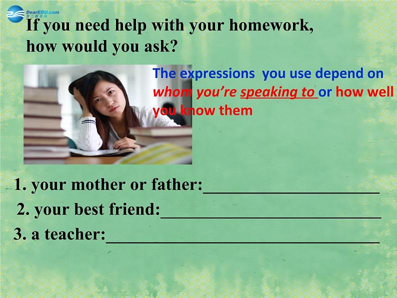 2014秋九年级英语全册 Unit 3 Could you please tell me where the restrooms are？Section B（1a-1e）课件 （新版）人教新目标版06