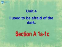 2021学年Section A集体备课ppt课件