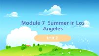 外研版 (新标准)八年级下册Module 7  Summer in Los AngelesUnit 2  Fill out a form and come to learn English in LA