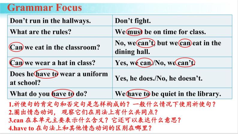 人教版英语七年级下册 Unit 4 第2课时（A Grammar Focus-3c） 教学课件+教案05