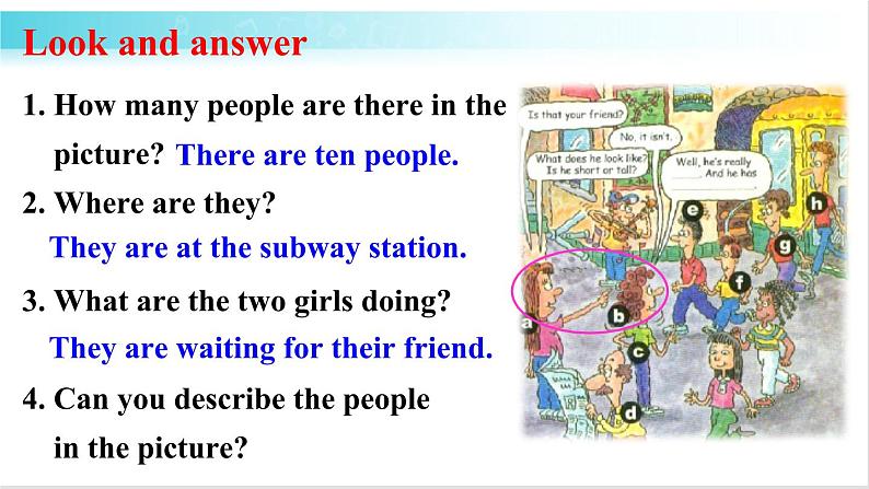 人教版英语七年级下册 Unit 9 第1课时（A 1a-2d） 教学课件第8页