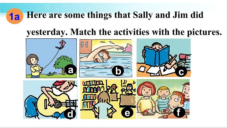 人教版英语七年级下册 Unit 12 第3课时（B 1a-1e） 教学课件第8页