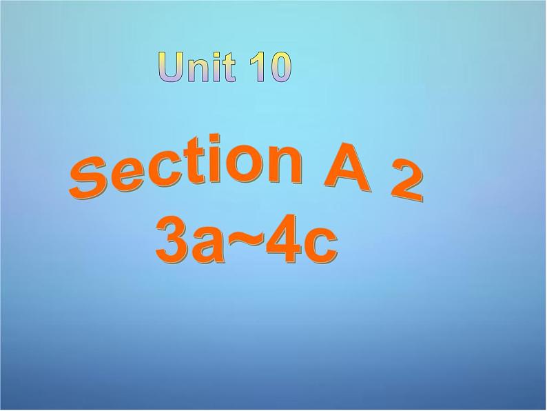 山东省滕州市滕西中学九年级英语全册 Unit 10 You’re supposed to shake hands Section A（3a-4c）课件第1页