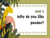 Unit 5 Why do you like pandas Section A(1a—1c) -2021-2022学年七年级英语下册 人教版 课件（共23张PPT）