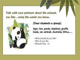 Unit 5 Why do you like pandas Section A(1a—1c) -2021-2022学年七年级英语下册 人教版 课件（共23张PPT）