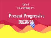Unit 6 I'm watching TV  现在进行时 -2021-2022学年七年级英语下册 人教版 课件（共38张PPT）
