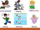 Unit 6 I'm watching TV Section A 1a-1c -2021-2022学年七年级英语下册 人教版 课件（共38张PPT）