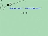 《Starter Unit 3 What colour is it》课件1