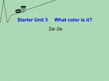 初中英语人教新目标 (Go for it) 版七年级上册Unit 3 What color is it ?课文ppt课件_ppt00