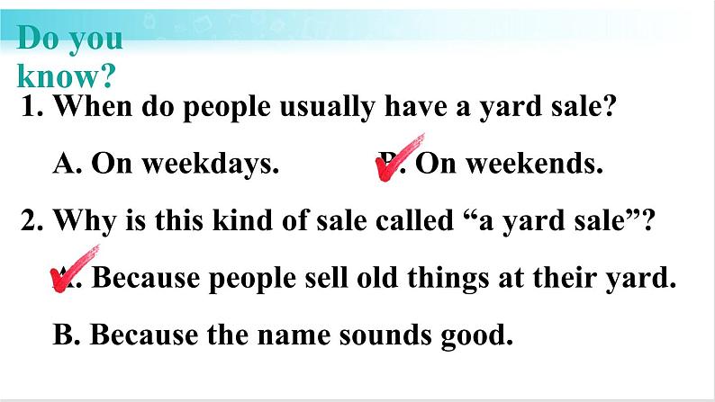 人教版英语八年级下册 Unit 10 第2课时(A 3a-3c) 教学课件第3页