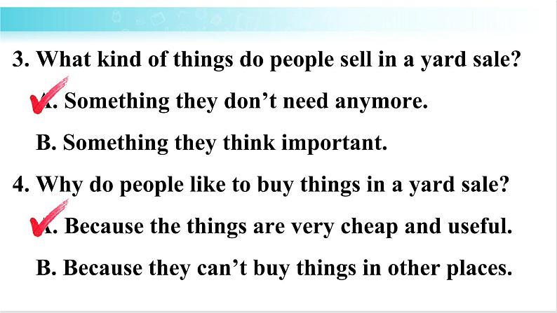 人教版英语八年级下册 Unit 10 第2课时(A 3a-3c) 教学课件第4页