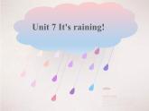 Unit 7 It's raining Section A 1a-1c -2021-2022学年七年级英语下册 人教版 课件（共29张PPT）