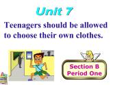 Unit7 Section B1定稿课件PPT
