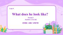 人教新目标 (Go for it) 版七年级下册Unit 9 What does he look like?Section A获奖课件ppt