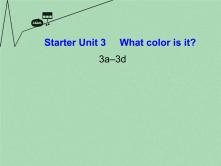 2021学年Unit 3 What color is it ?授课课件ppt_ppt00
