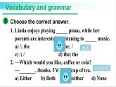 外研版英语九年级下册 Revision module A Vocabulary and grammar 教学课件