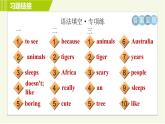 人教版七年级下册英语 Unit5 Period 3 Section A Grammar Focus 习题课件