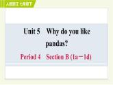 人教版七年级下册英语 Unit5 Period 4 Section B (1a－1d) 习题课件