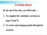 外研版英語(yǔ)九年級(jí)下冊(cè) Revision module B Vocabulary and grammar  教學(xué)課件