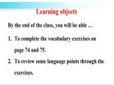 外研版英语九年级下册 Revision module B Vocabulary and grammar  教学课件