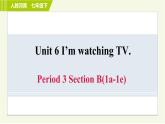 人教版七年级下册英语 Unit6 Period 3 Section B（1a-1e） 习题课件