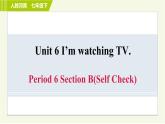 人教版七年级下册英语 Unit6 Period 6 Section B（Self Check） 习题课件