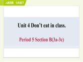 人教版七年级下册英语 Unit4 Period 5 Section B（3a-3c） 习题课件