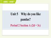人教版七年级下册英语 Unit5 Period 2 Section A (2d－3c) 习题课件