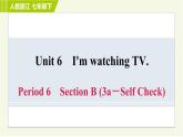 人教版七年级下册英语 Unit6 Period 6 Section B (3a－Self Check) 习题课件