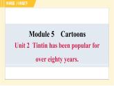 外研版八年級(jí)下冊英語 Module5 Unit 2 Tintin has been popular for over eighty years. 習(xí)題課件