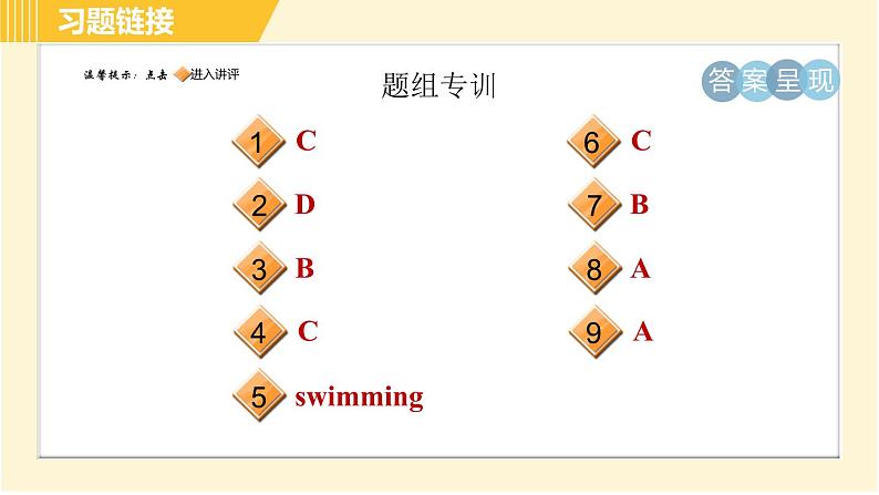 人教版八年级下册英语 Unit7 Period 5 Section B ( 2a-2e ) 习题课件02