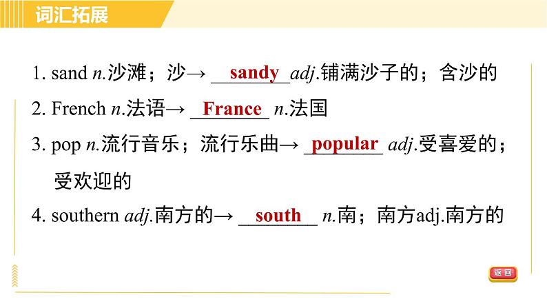 人教版八年级下册英语 Unit8 Period 6 Section B ( 3a-Self Check ) 习题课件06