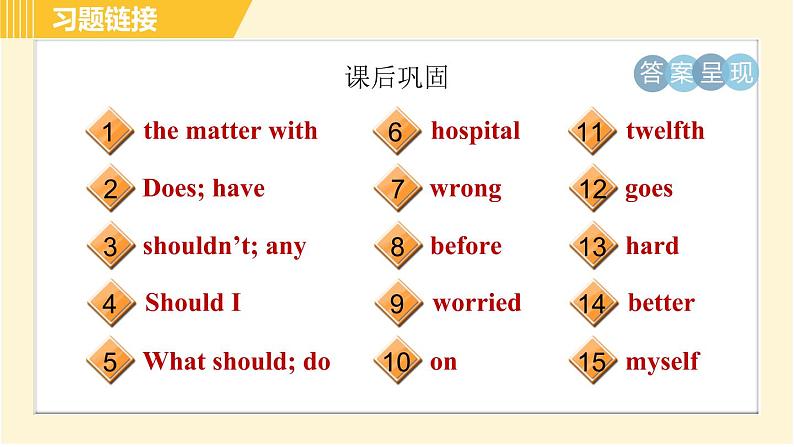 人教版八年级下册英语 Unit1 Period 3 Section A (Grammar Focus－4c) 习题课件03