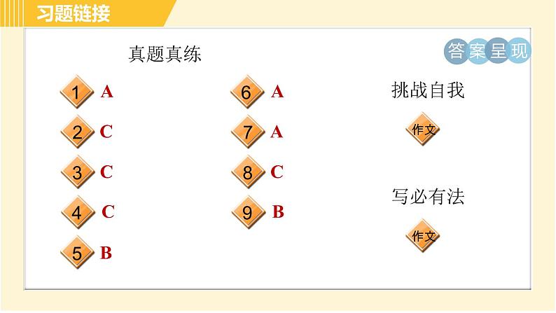 人教版八年级下册英语 Unit3 Period 6 Section B (3a - Self Check) 习题课件04