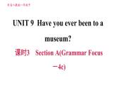 人教版八年级下册英语 Unit9 课时3　Section A(Grammar Focus－4c) 习题课件