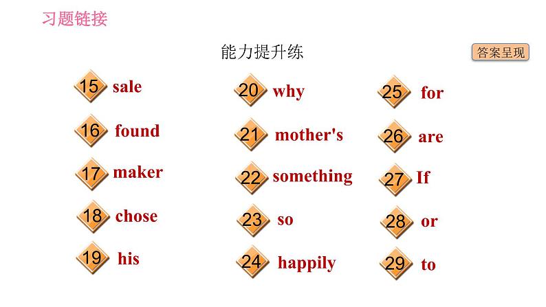 人教版八年级下册英语 Unit10 课时3　Section A(Grammar Focus－4c) 习题课件第3页