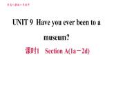 人教版八年级下册英语 Unit9 课时1　Section A(1a－2d) 习题课件