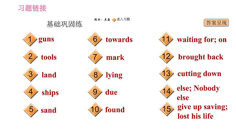 人教版八年级下册英语 Unit8 课时2　Section A(3a－3c) 习题课件第2页