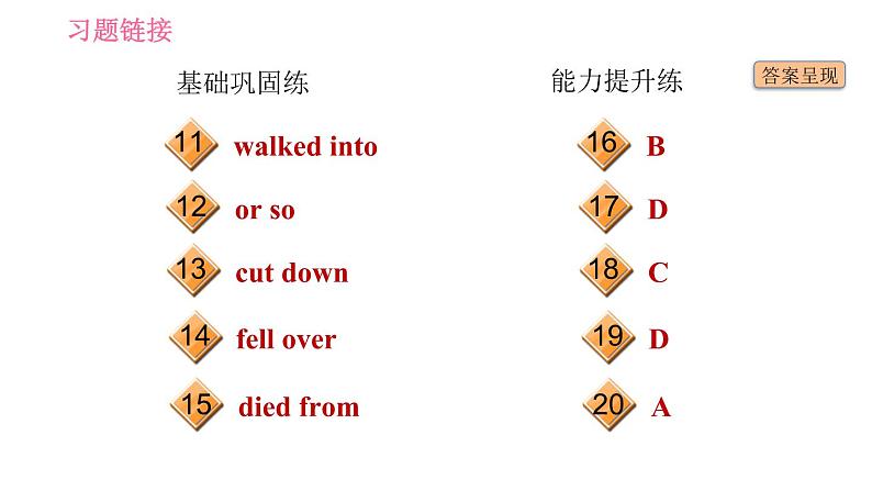 人教版八年级下册英语 Unit7 课时5　Section B(2a－2e) 习题课件03