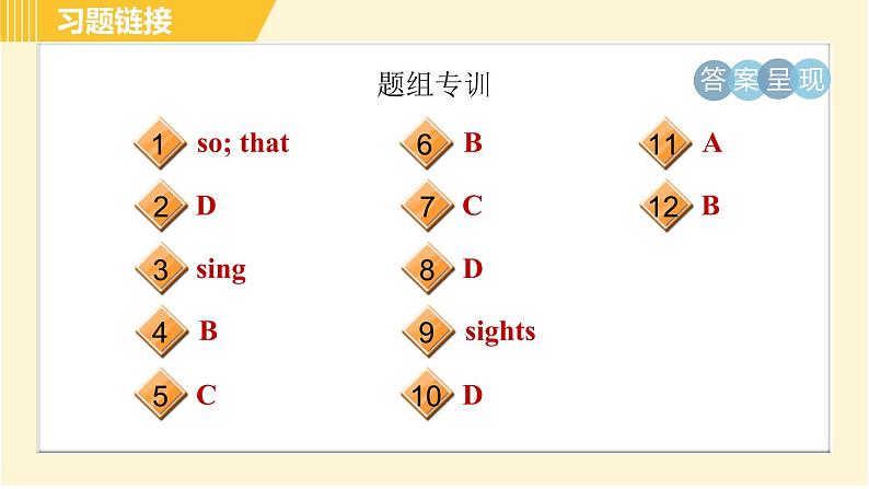 外研版八年级下册英语 Module8 Unit 1 I can hardly believe we're in the city centre. 习题课件03