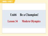 冀教版八年级下册英语 Unit6 Lesson 34 Modern Olympics 习题课件