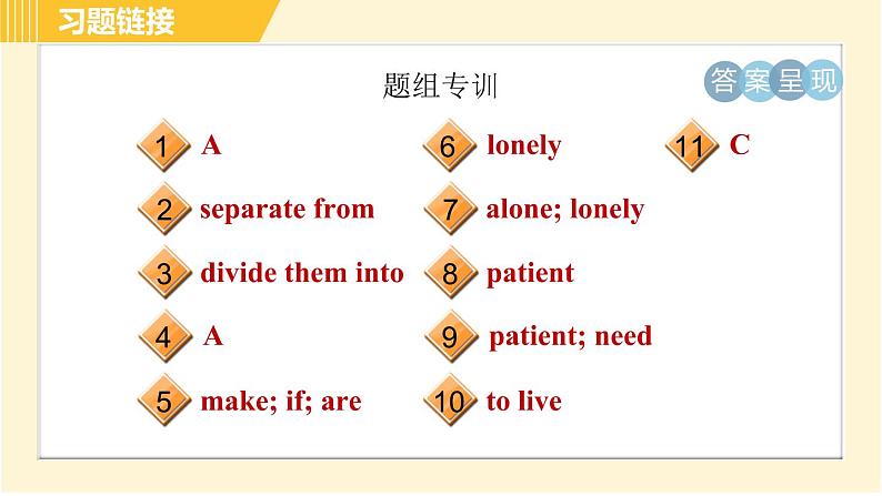 外研版八年级下册英语 Module9 Unit 1 Could I ask if you've mentioned this to her？ 习题课件03