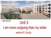 Unit 3  I am more outgoing than my sister section B（2a-2e)-2021-2022学年八年级英语上册 人教版 课件（共13PPT）