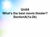 Unit4 What's the best movie theater Section A(1a-2b)-2021-2022学年八年级英语上册 人教版 课件（共22PPT）