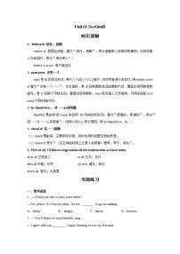 初中英语人教新目标 (Go for it) 版九年级全册Section B学案设计